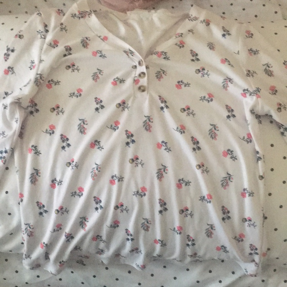 Floral long sleeve